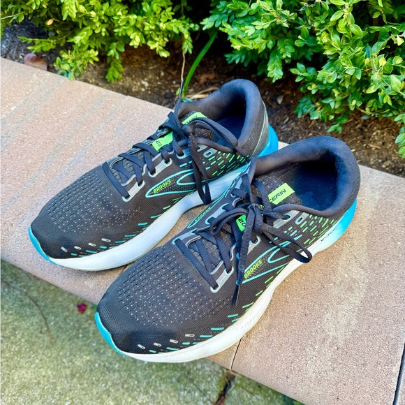 Brooks Glycerin Men's Athletic Shoes, Black, 13 - Picture 1 of 7